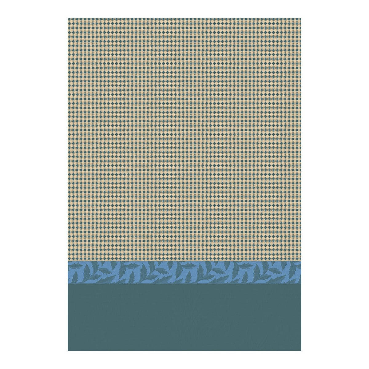 JOSÉPHINE - Essuie-mains en coton myosotis 54 x 38