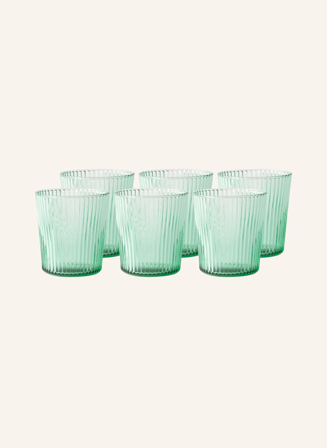 PAVEAU 6er-Set Trinkgläser BELLS