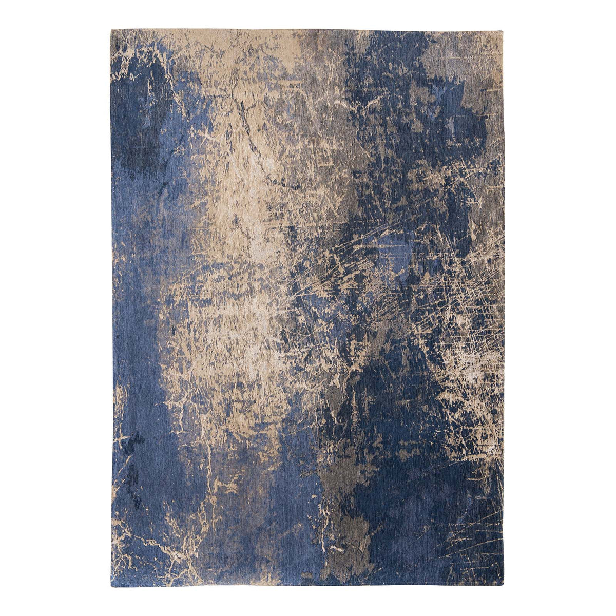 Ecorugs vloerkleed Abyss Blue - blauw - 170x240cm