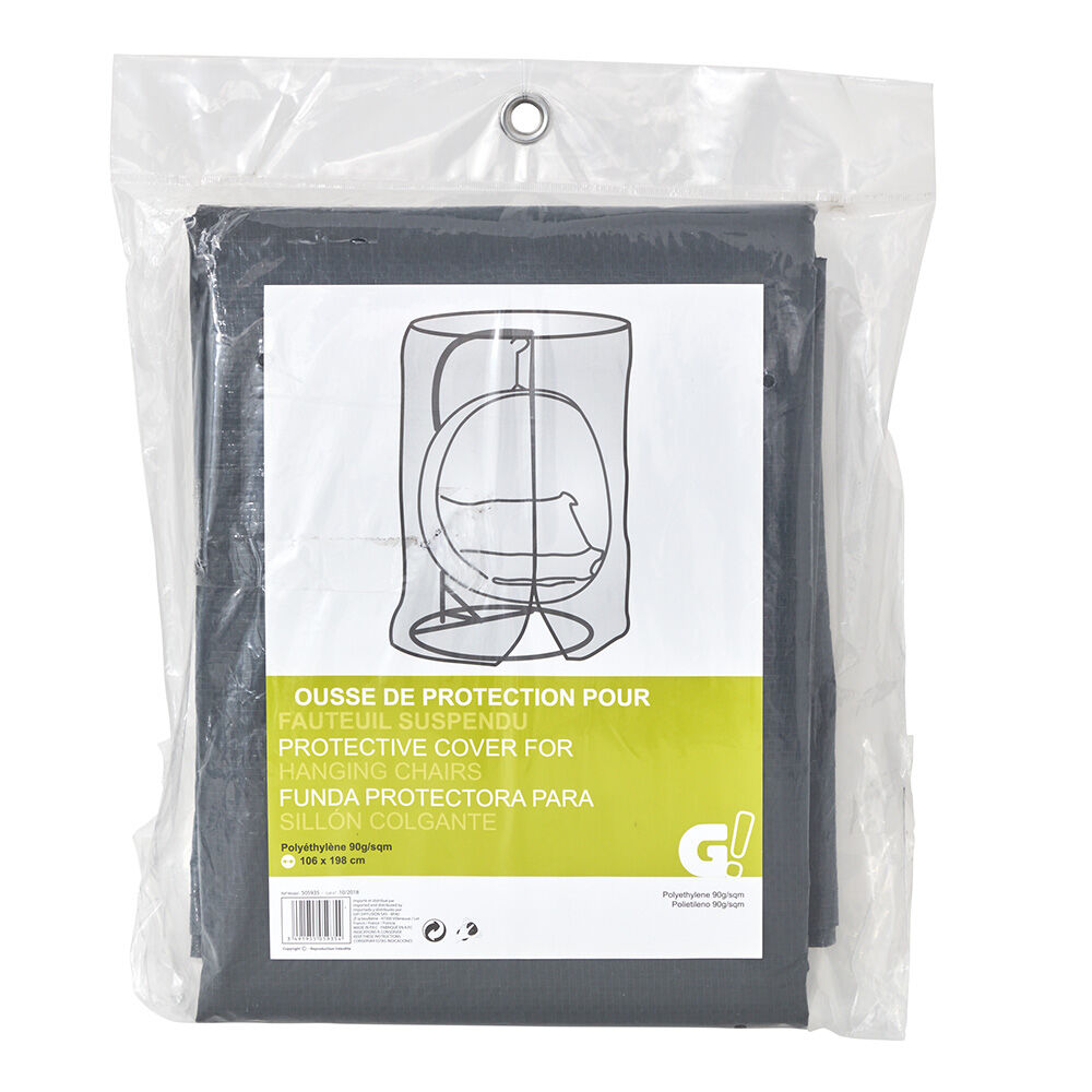 Housse de protection pour fauteuil de jardin suspendu