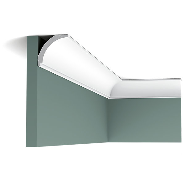 CX109 Corniche plafond Orac Decor - 4,5x4,5x200cm (h x p x L) - moulure décorative polymère Pack 2 pièces
