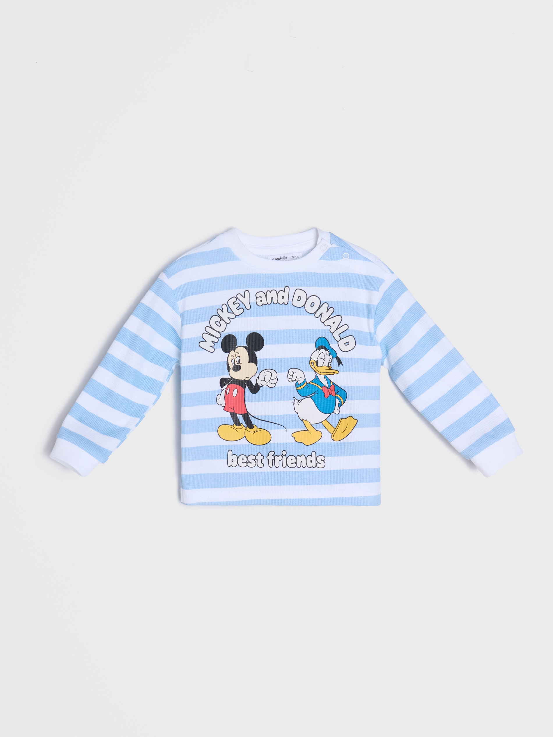 Bawełniana bluza z nadrukiem Mickey and Donald