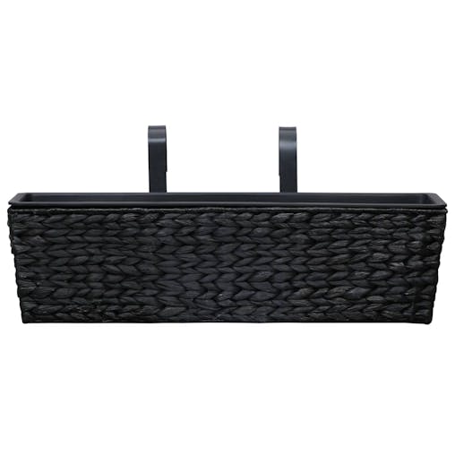 NNEVL Garden Planters 2 pcs Water Hyacinth Black