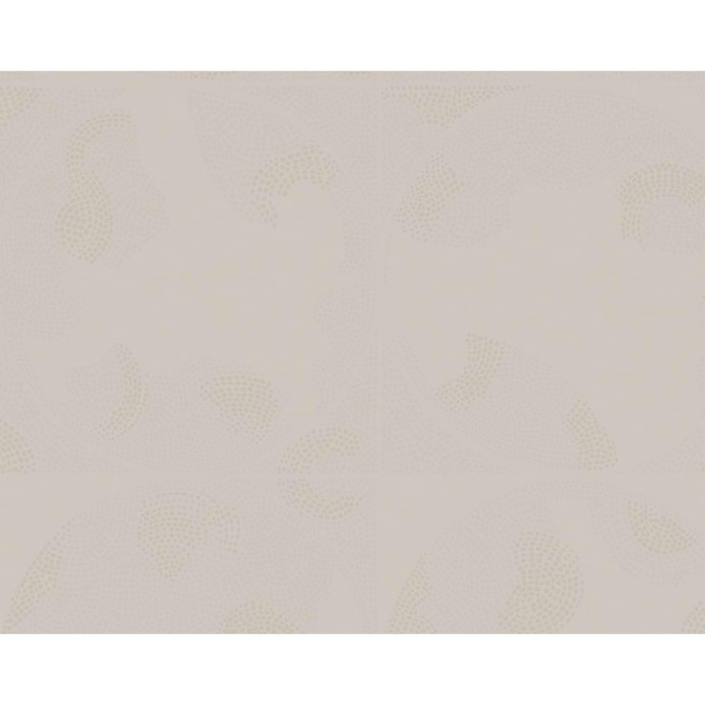 MILLE GOUTTES NACRE - Set  pur coton beige 48X32