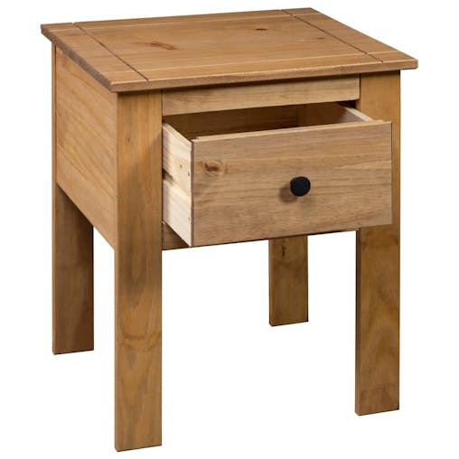 NNEVL Bedside Cabinet 46x40x57 cm Pine Panama Range