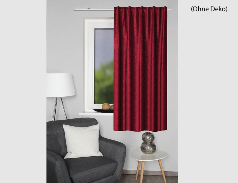 Schlaufenschal Thermo Bordeaux