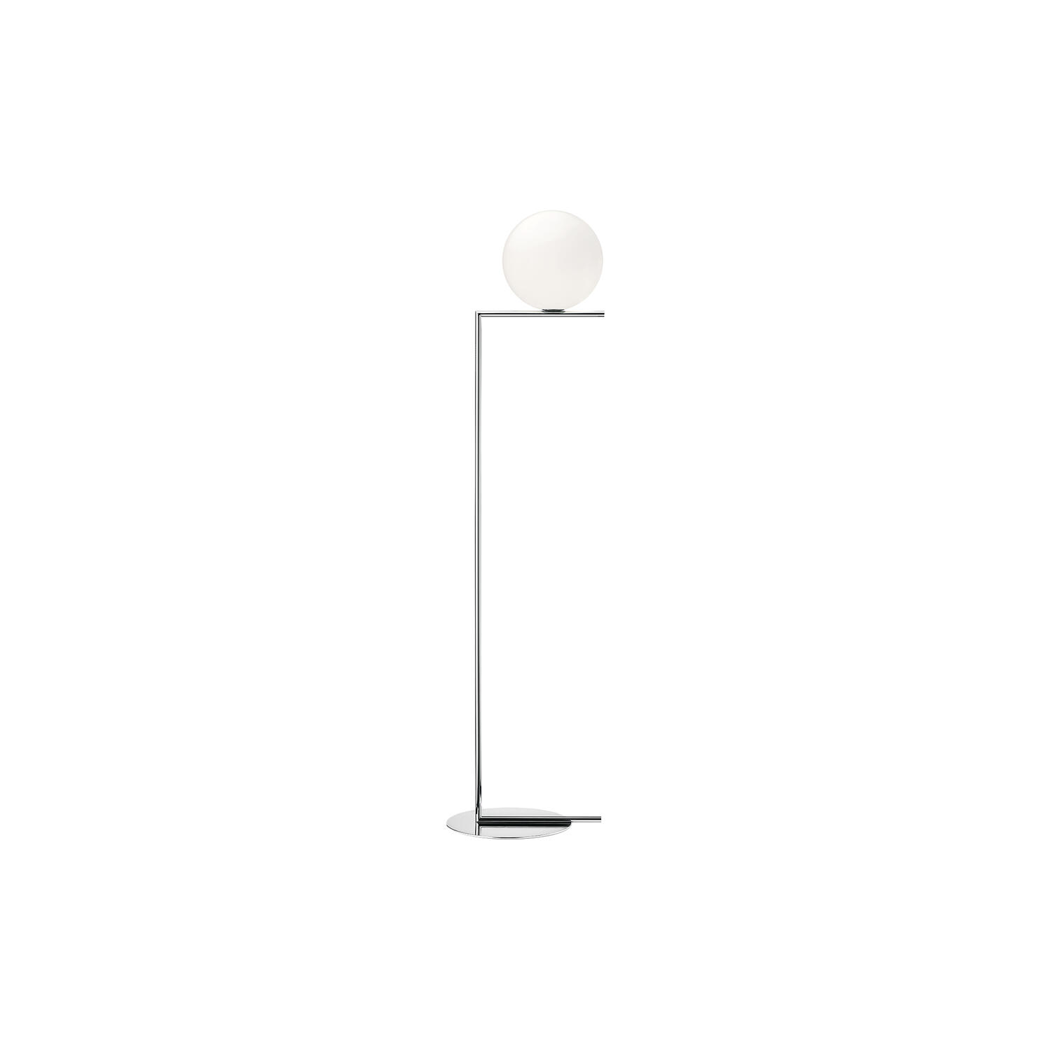 Flos IC F2 gulvlampe, krom