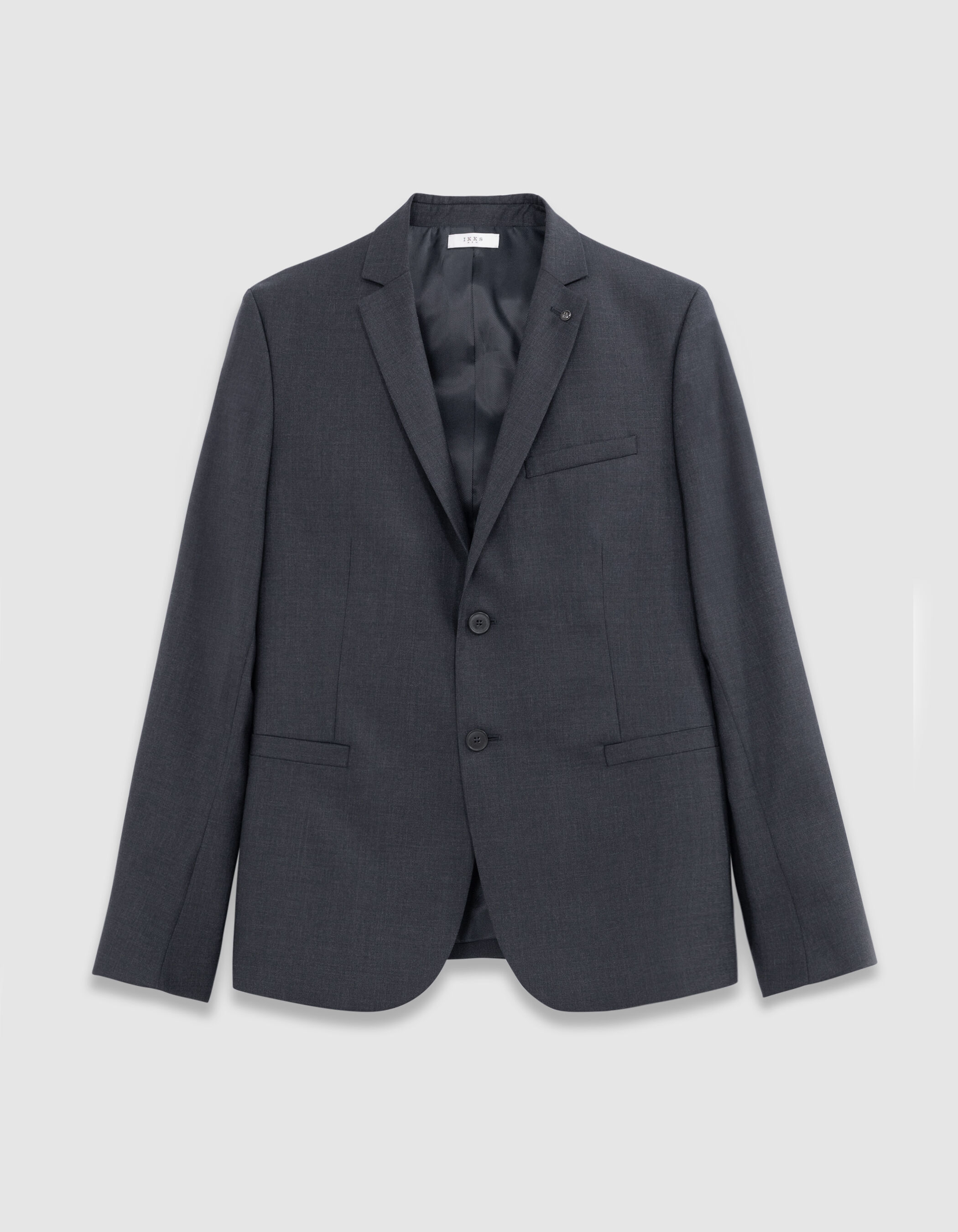 Veste de costume marine 100% laine Homme