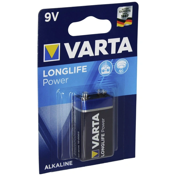 Batterie, LONGLIFE Power, E-Block, 9 V