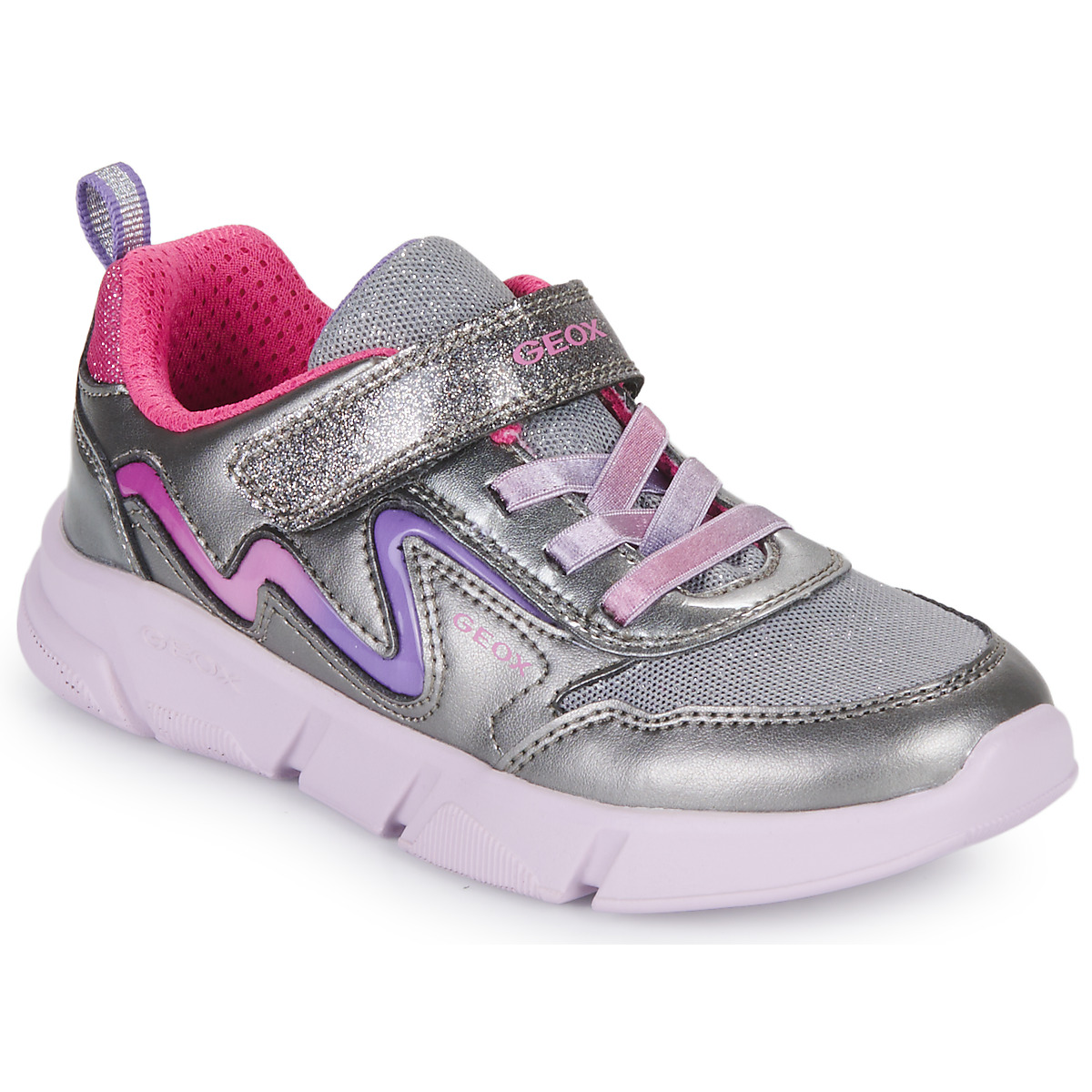 Geox - J ARIL G. A - Grey / Pink