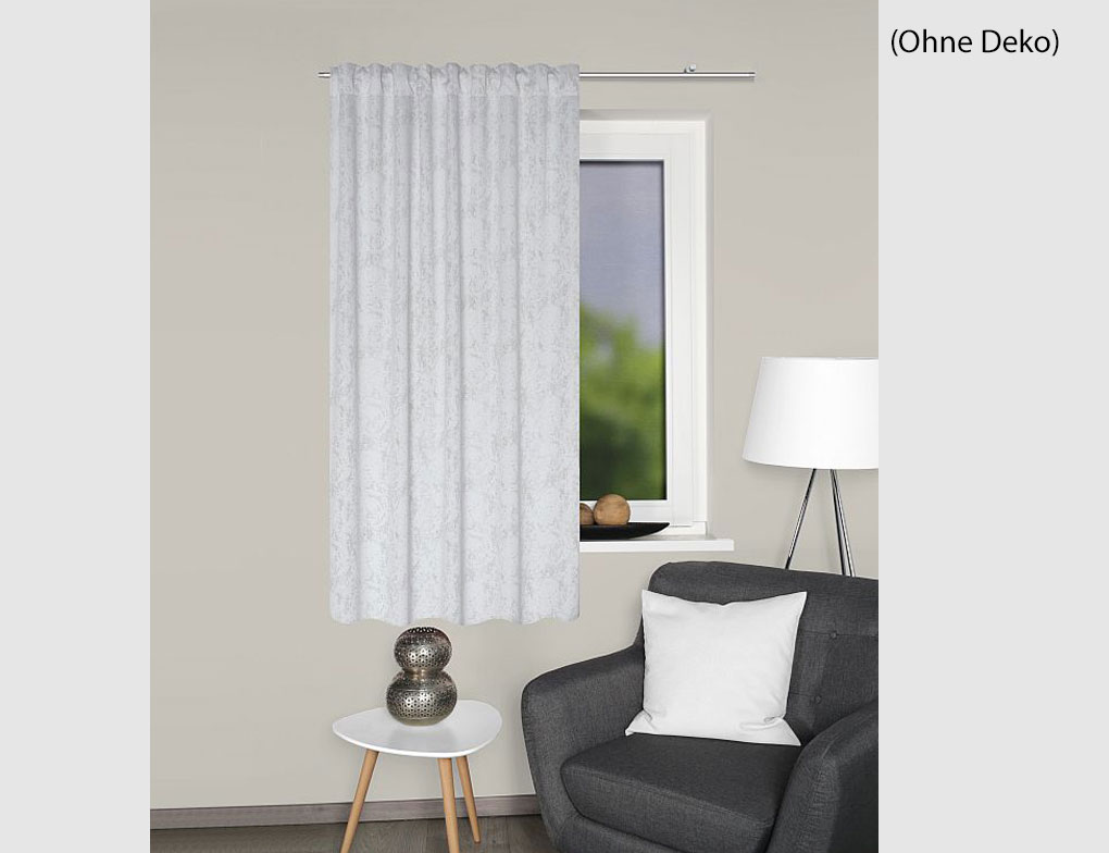 Schlaufenschal Noir Silber