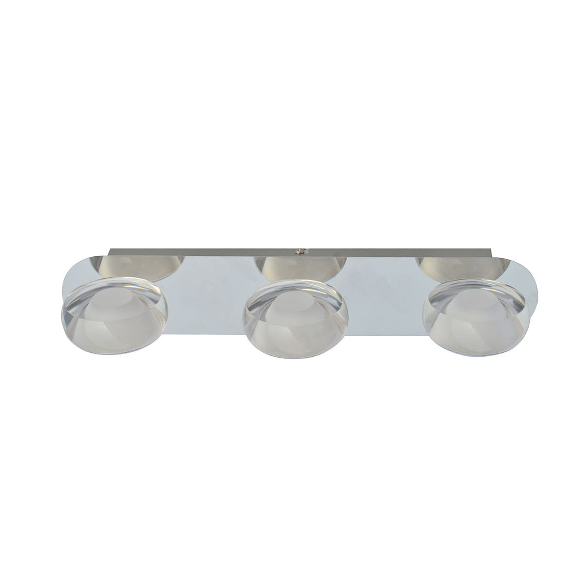 Lampa sufitowa STEVEN chromowana przezroczysta LED 3x5W 3000K 400lm Italux