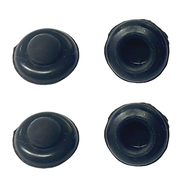 4 Supports de grille C00382262 en caoutchouc pour cuisinière WHIRLPOOL