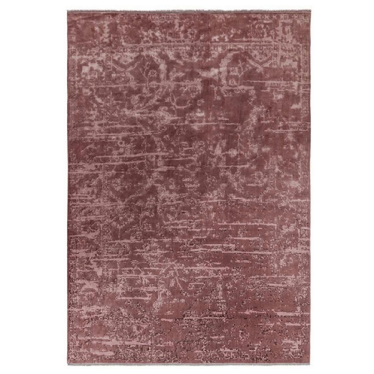 RAYA - Tapis moderne en Polyester Mauve 120x170 cm