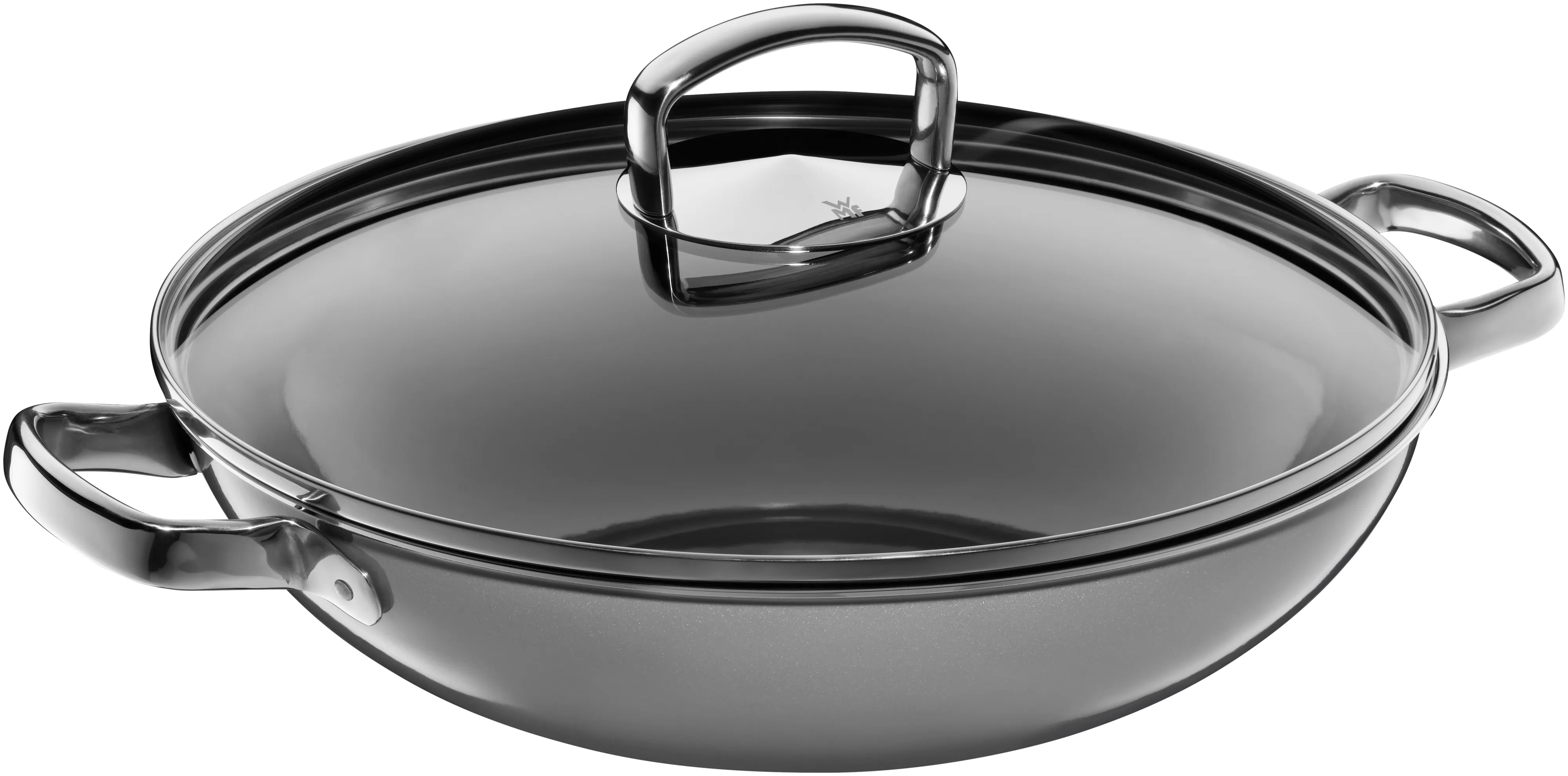 WMF Fusiontec Wok 32cm Platinum w. lid