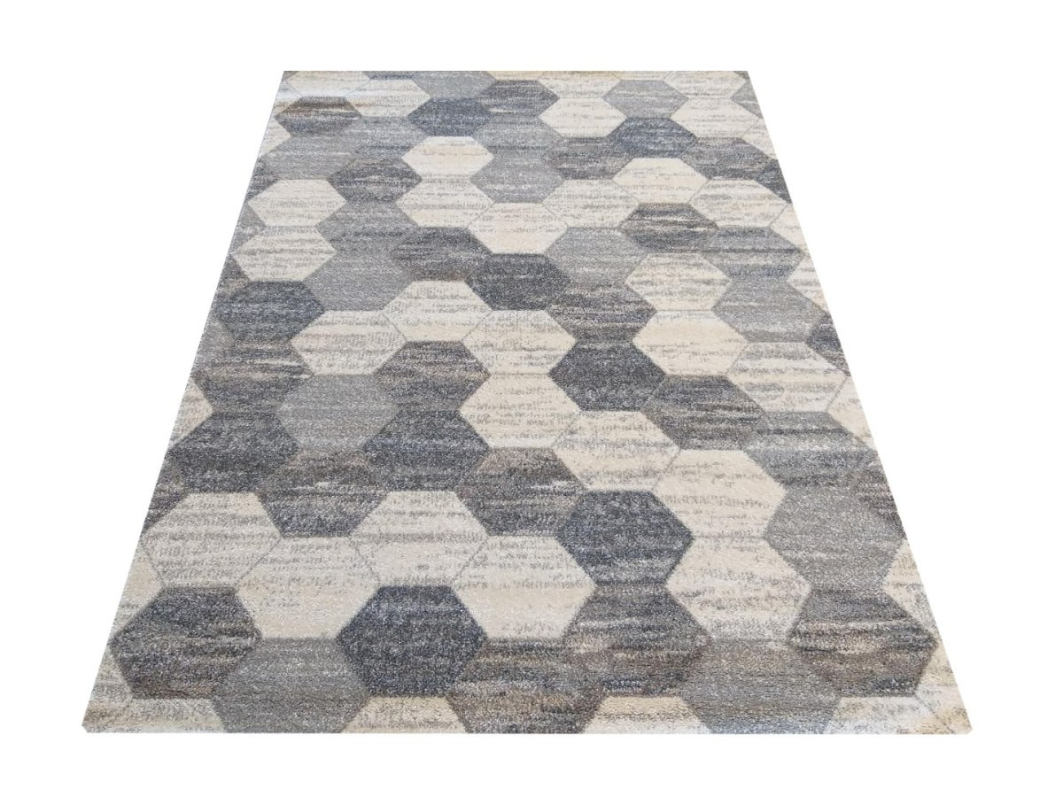 Dywan vista 02 szary 80 x 150 cm szary