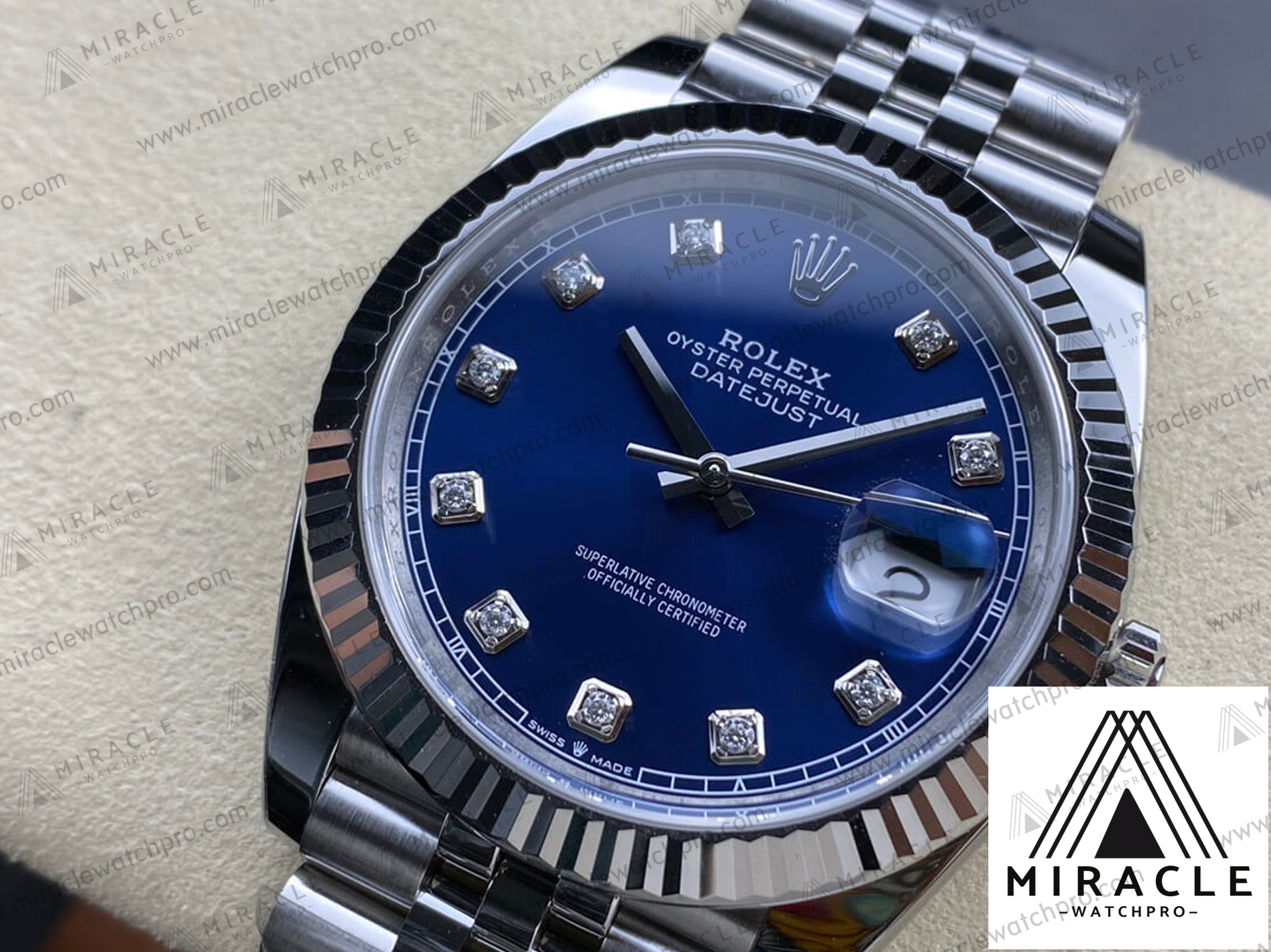 ROLEX-DATEJUST-REF.M126334-0016-ELITE CLONE-41MM-Replica Watch