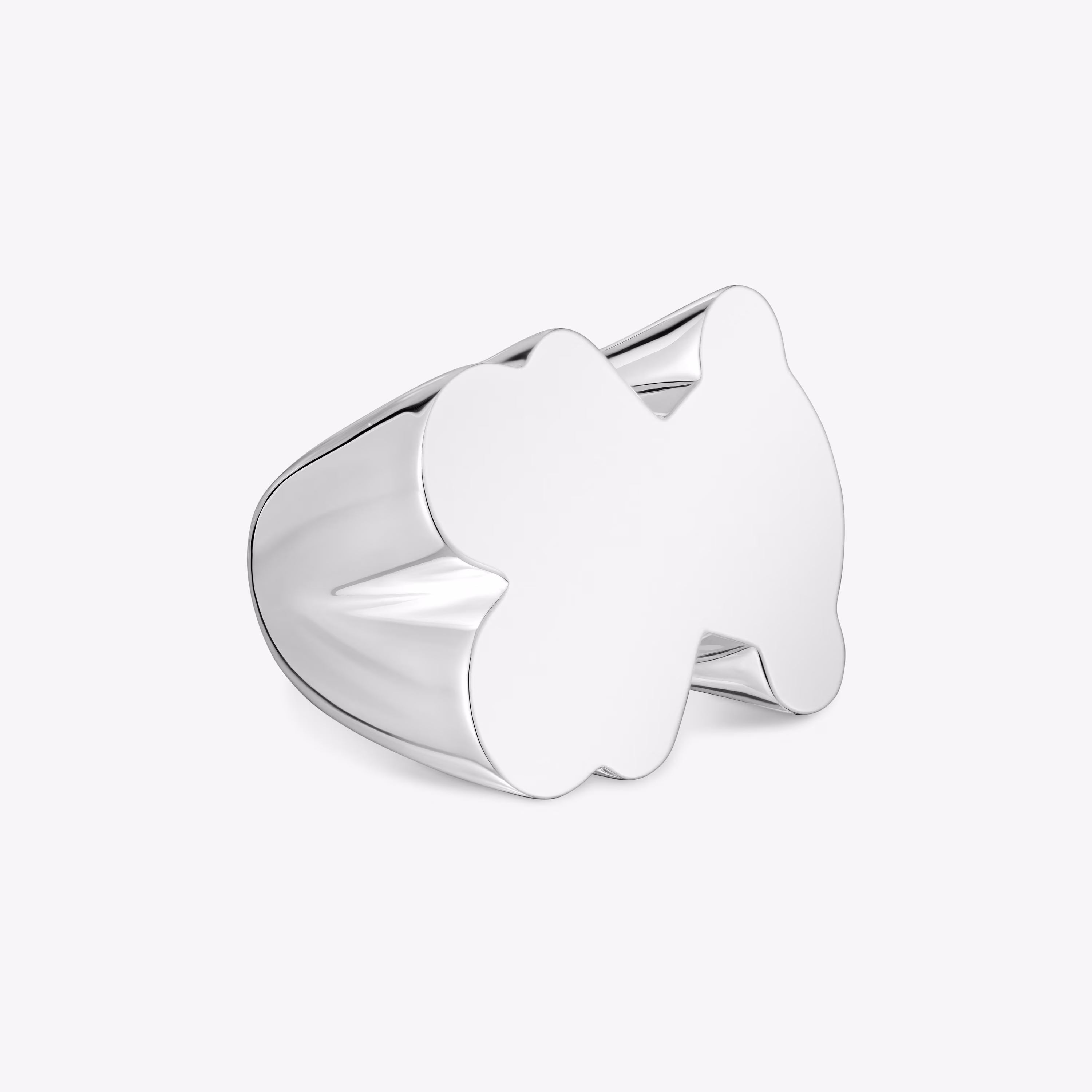 Anillo sello de plata oso 30 mm  Sweet Dolls