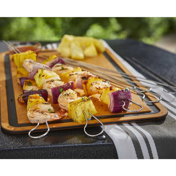 Ensemble de 8 pics double à brochette - Weber