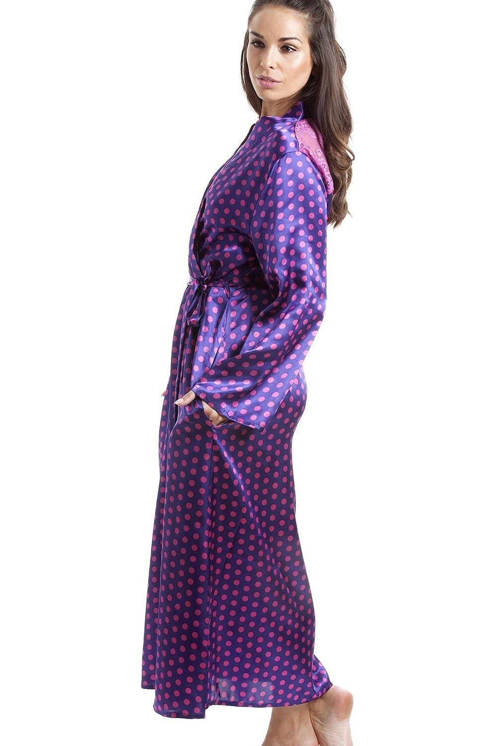 Camille Luxury Satin Dressing Gown