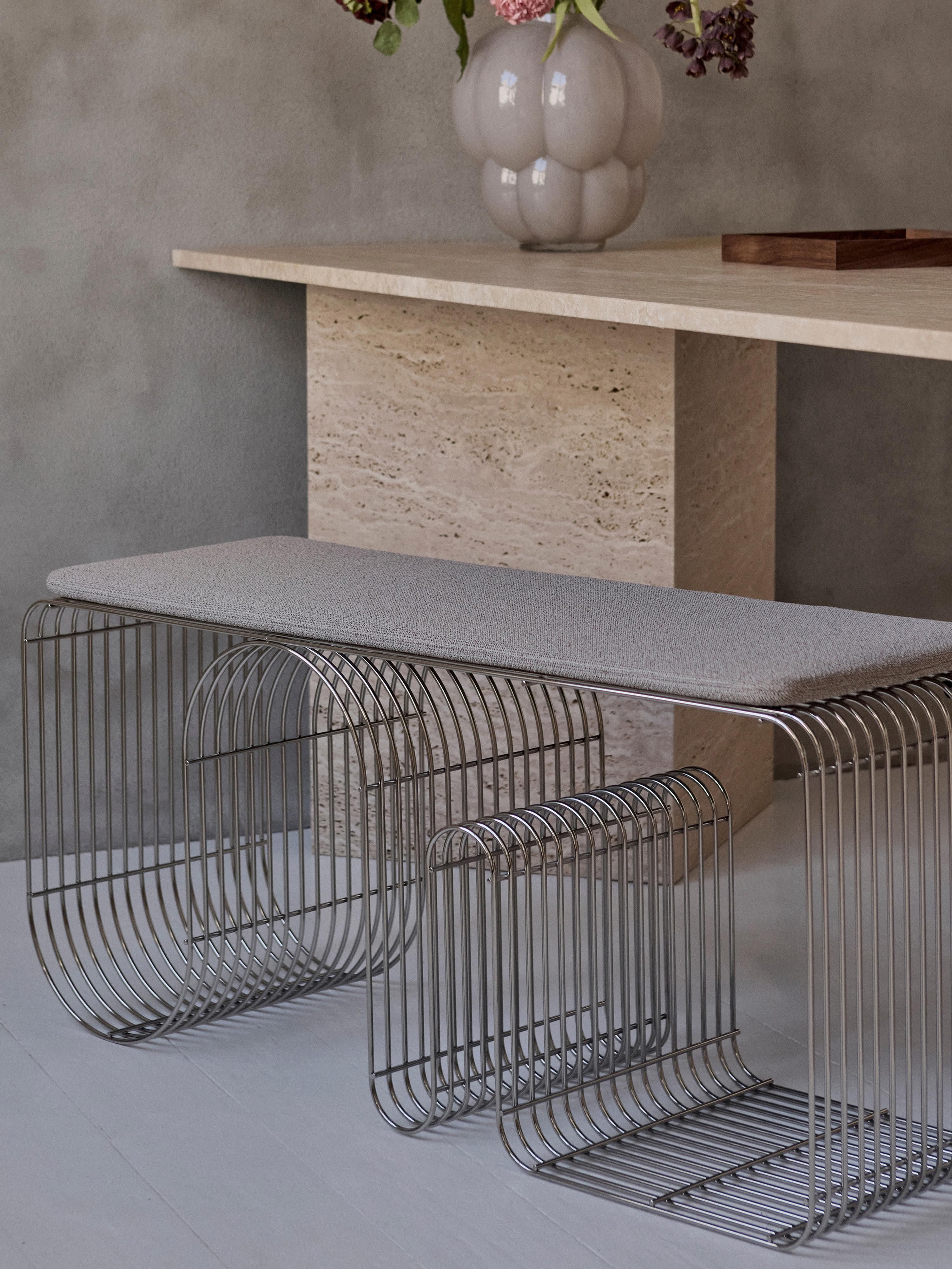 Metall-Sitzbank Curva