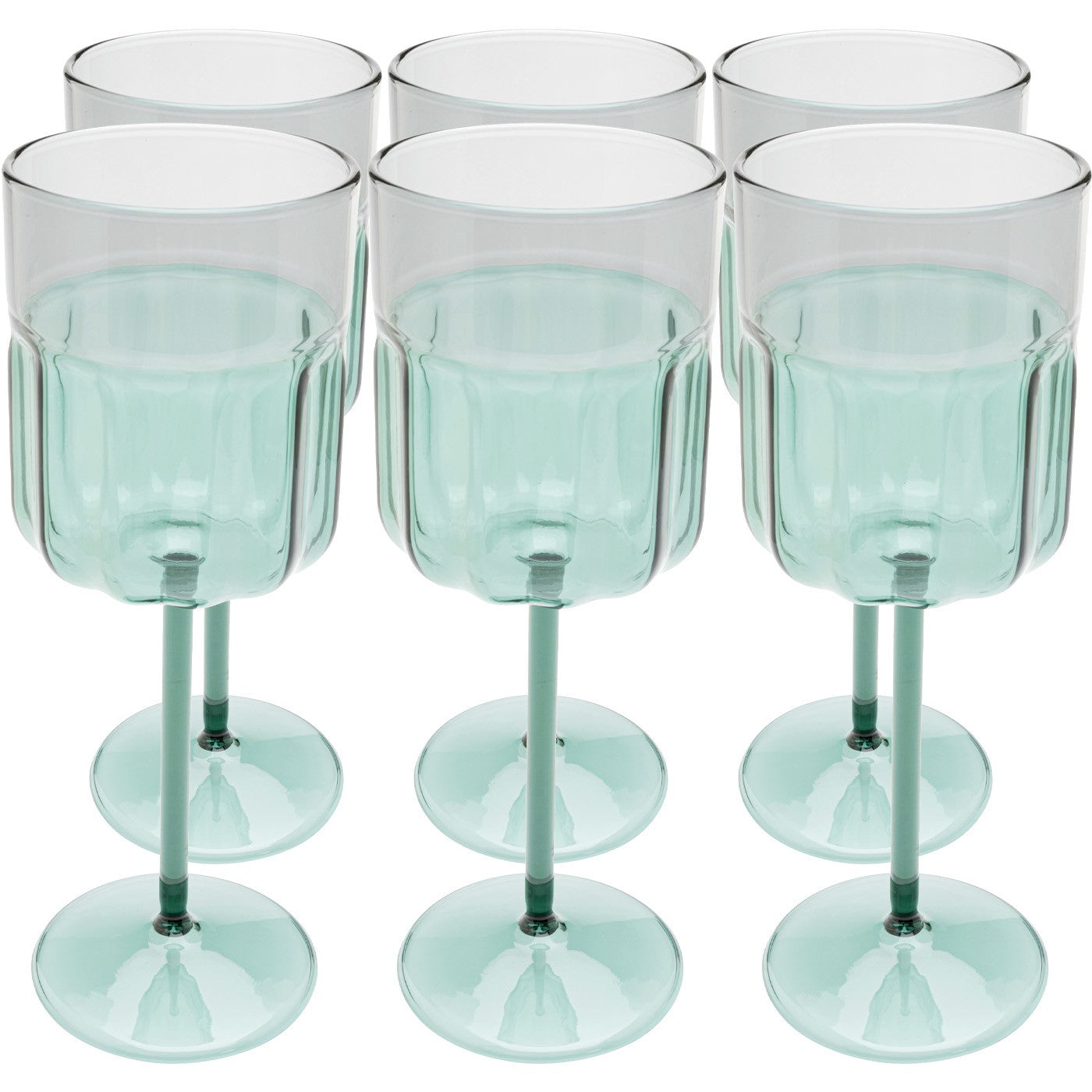 Kare Design Wijinglazen Duetto (6/set)