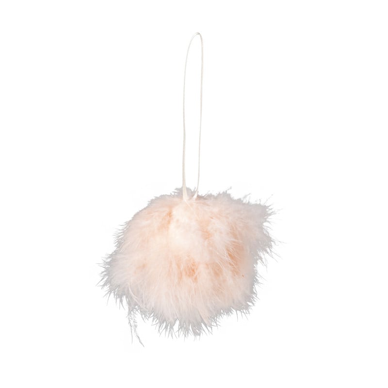 Hanger veren bol - diverse varianten - &Oslash;6 cm