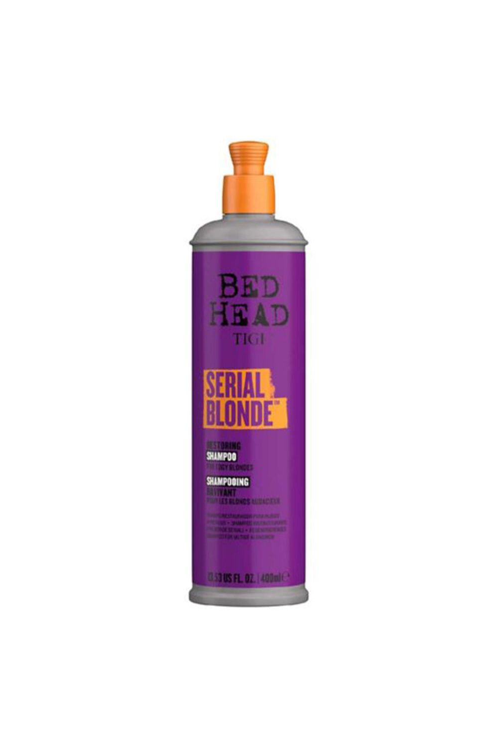 Tigi Serial Blonde 'Shampoo' for Damaged Blonde-Hair, 400ml, 2pk