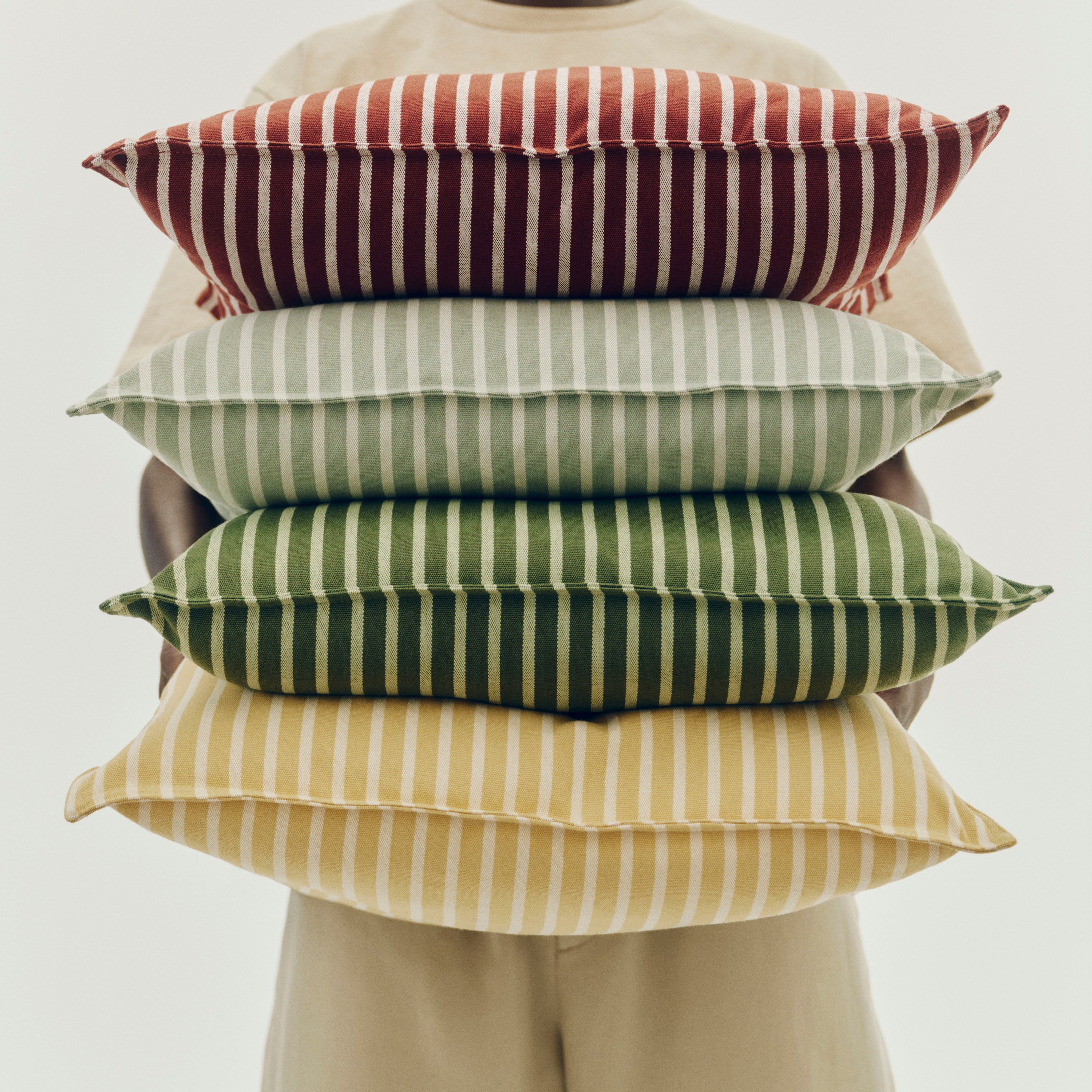 HAY Terrazza Sierkussen 50 x 50 cm - Yellow