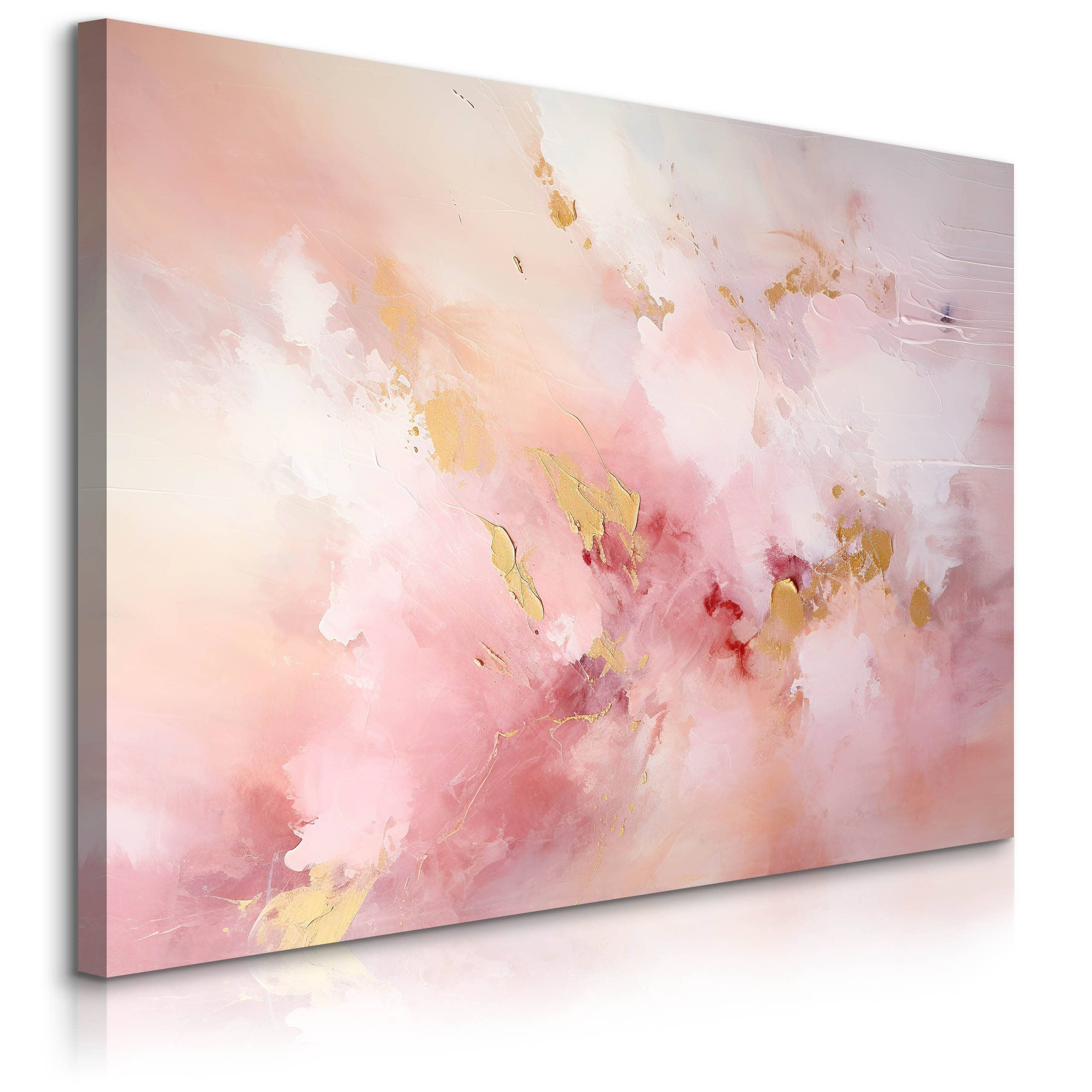Obraz Różowe Akwarele W Stylu Glamour 30x20cm