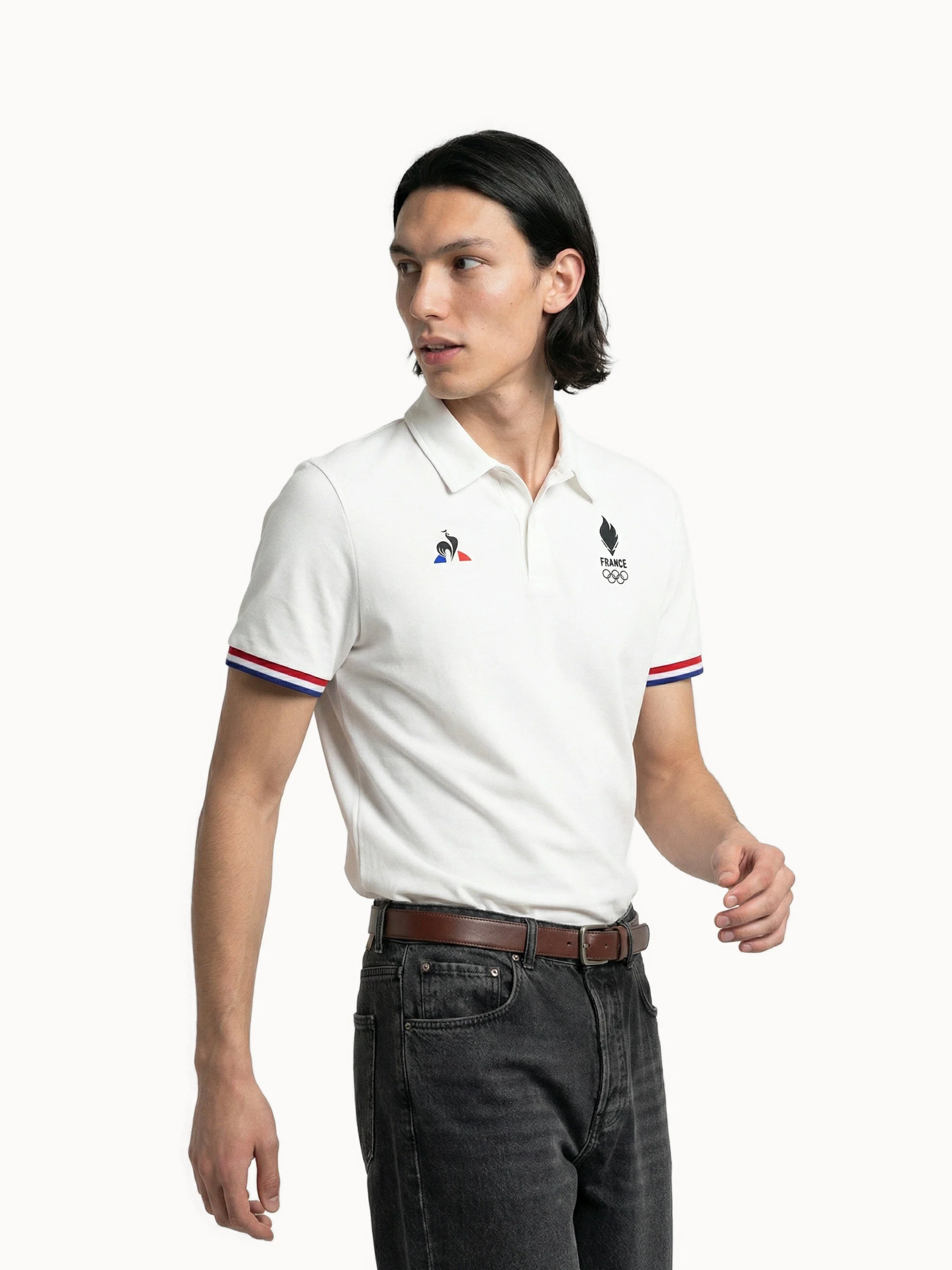 Polo en jersey Equipe de France Olympique