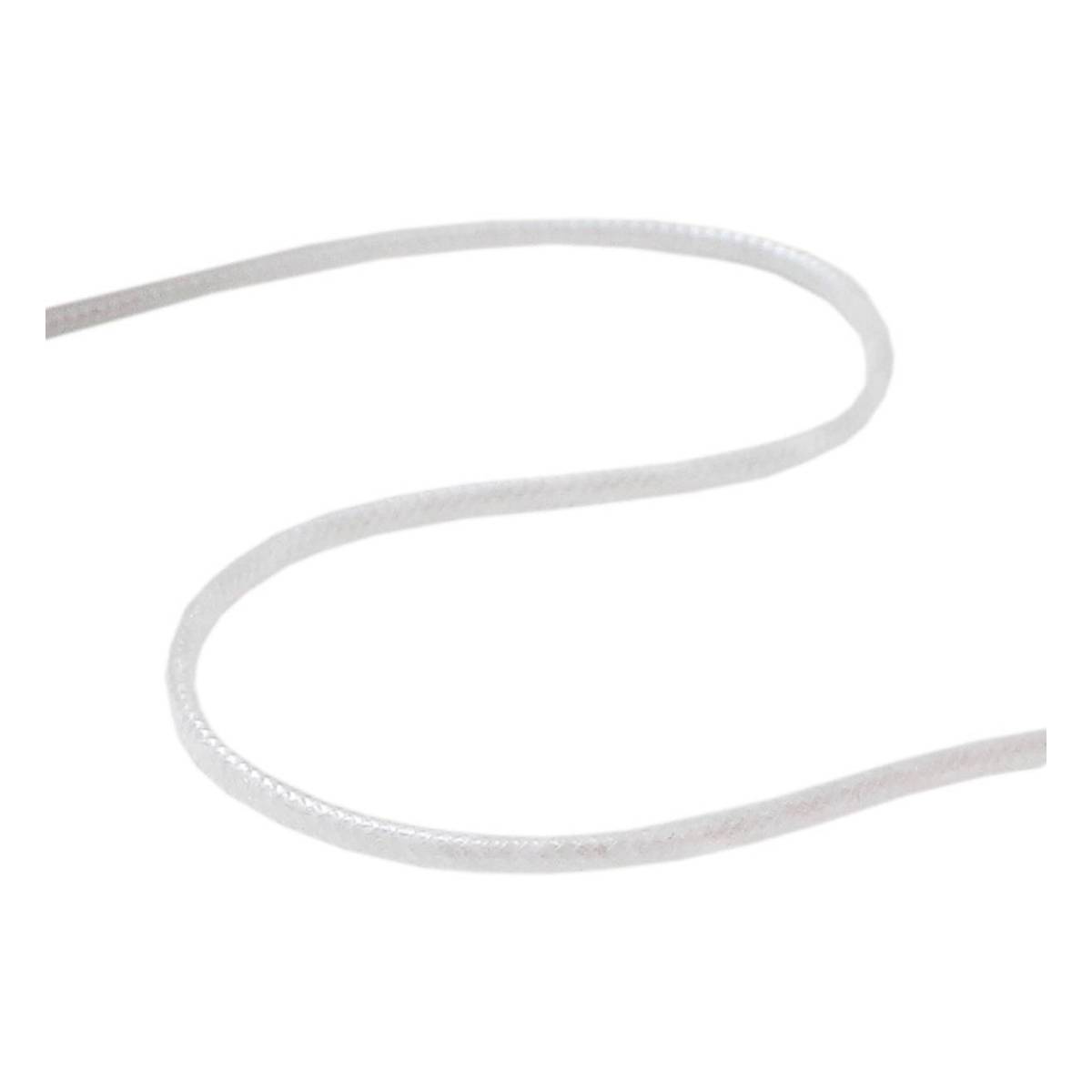 White Lurex Edge Cord 1.6mm x 8m