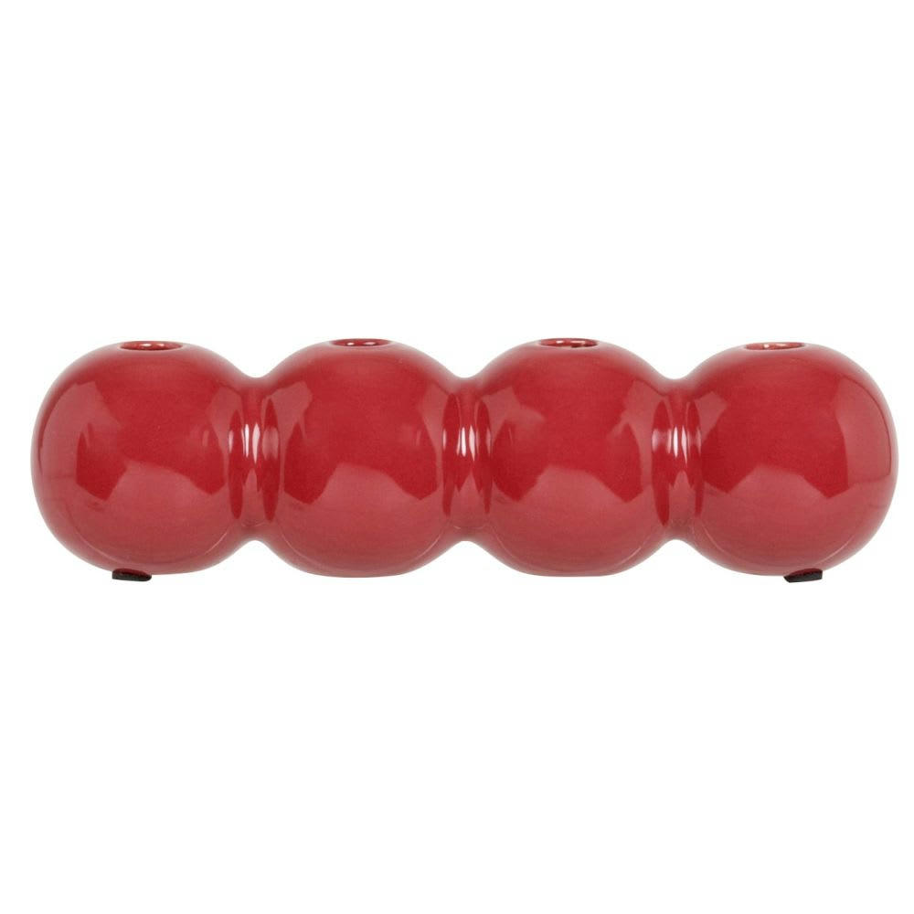 ORUGA - Vase en grès rouge H6