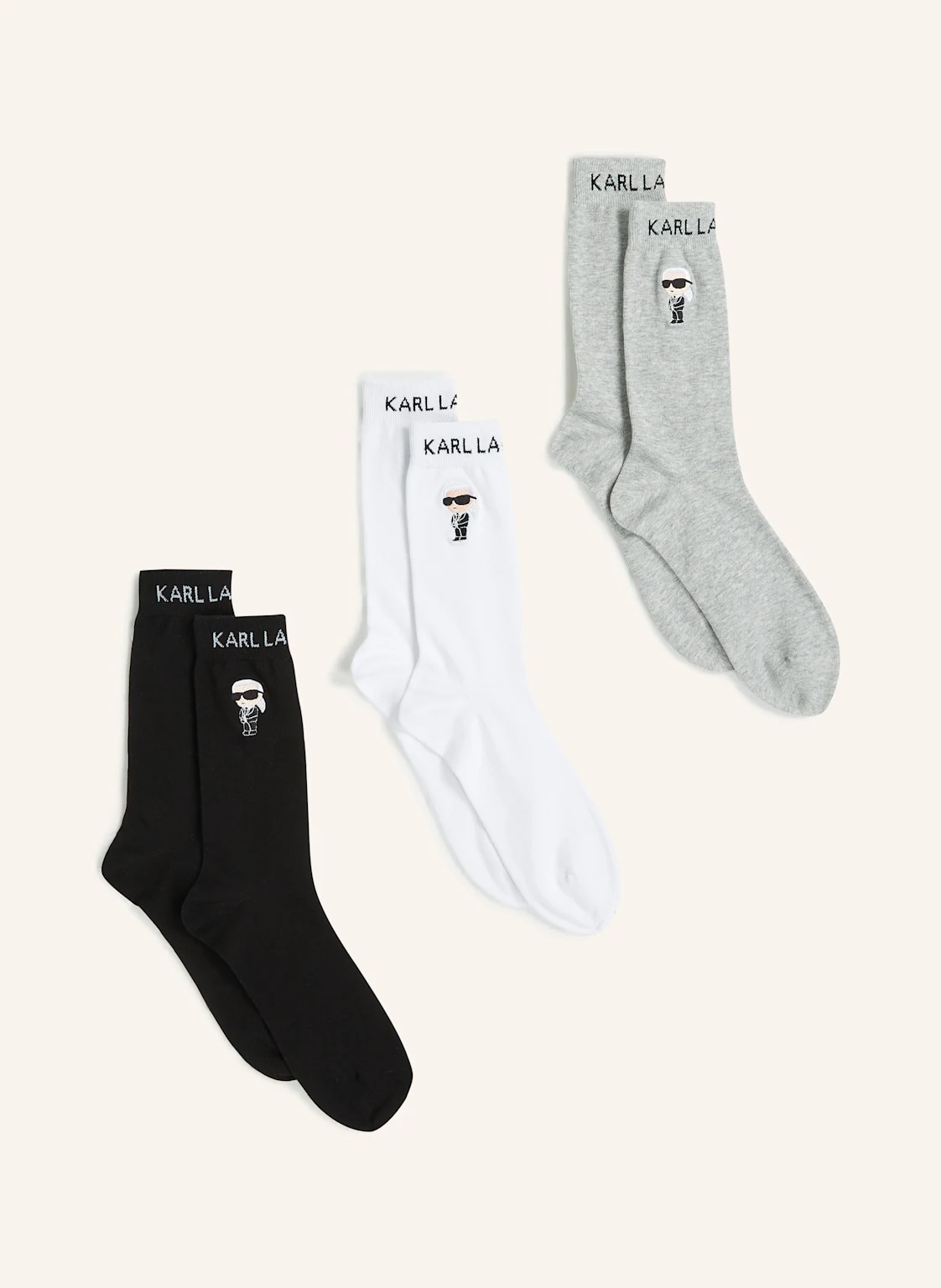 KARL LAGERFELD 3er-Pack Socken