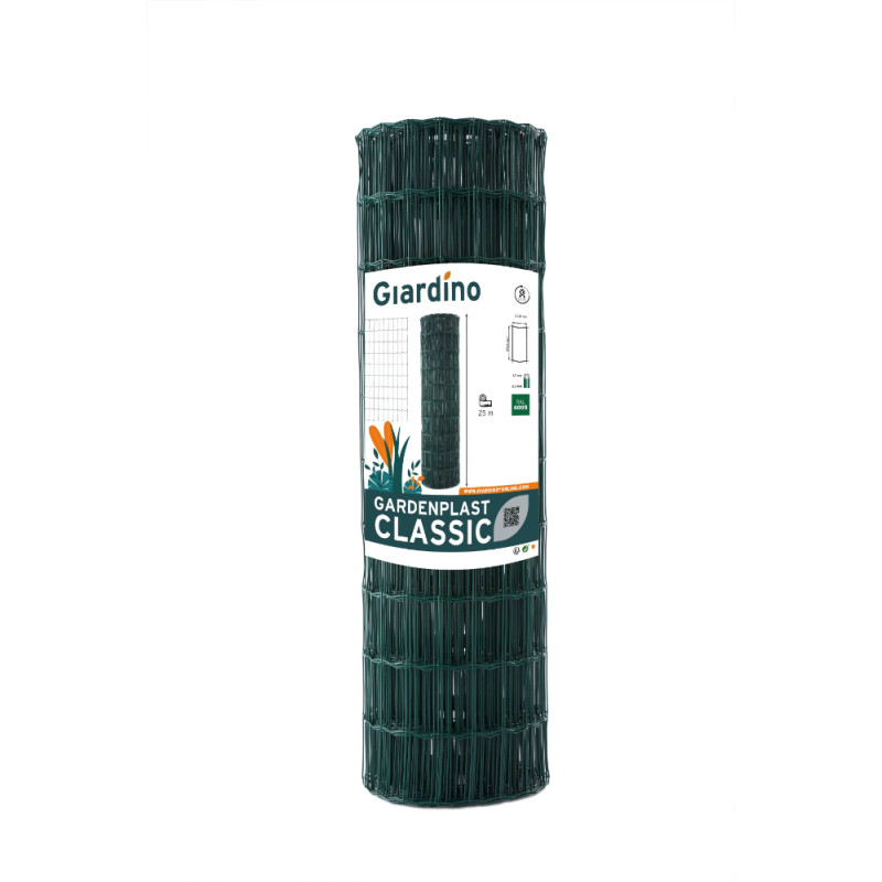 Treillis Gardenplast Strong vert Ø 101,6 x 50,8 mm 0,81 x 25 m GIARDINO