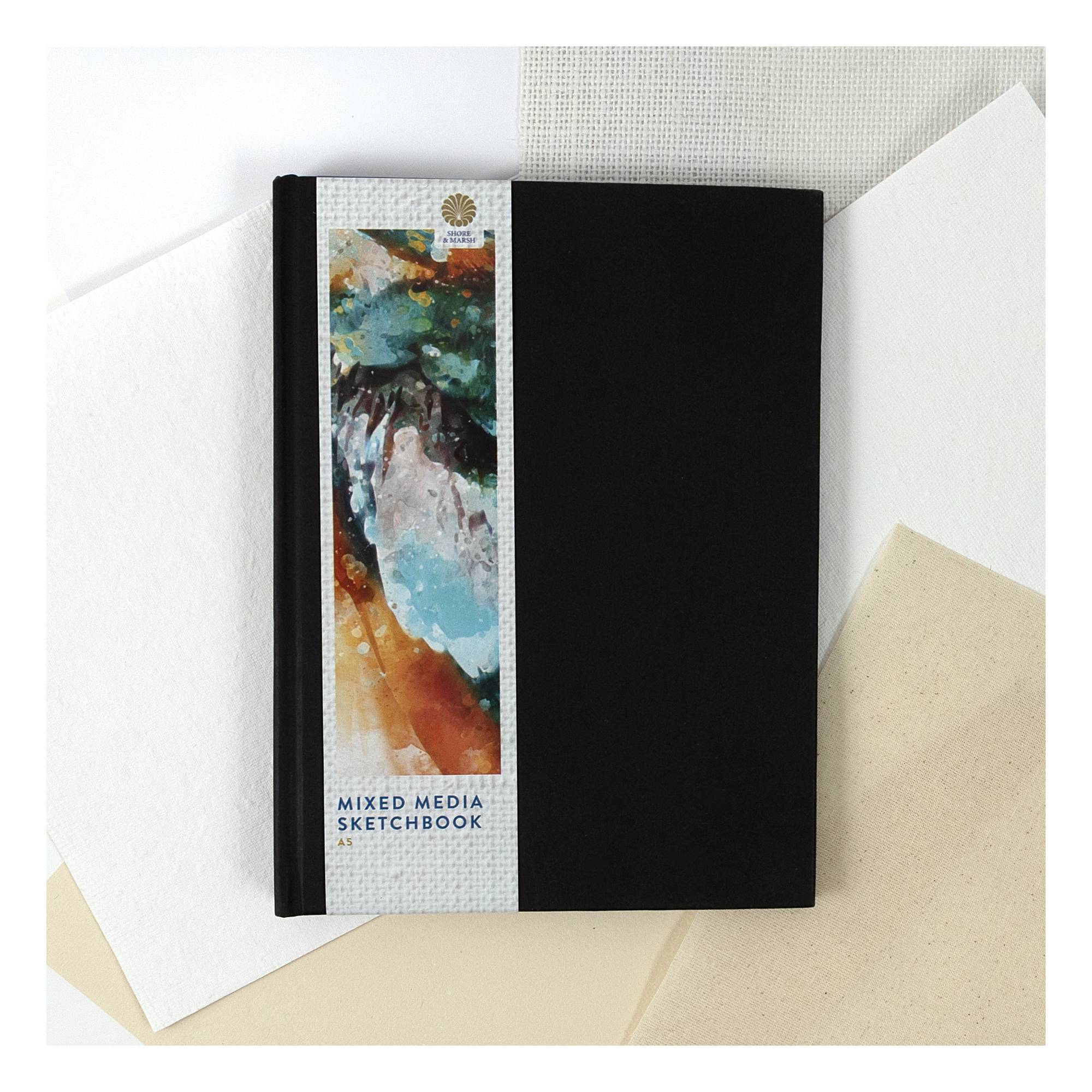 Shore & Marsh Mixed Media Sketchbook A5