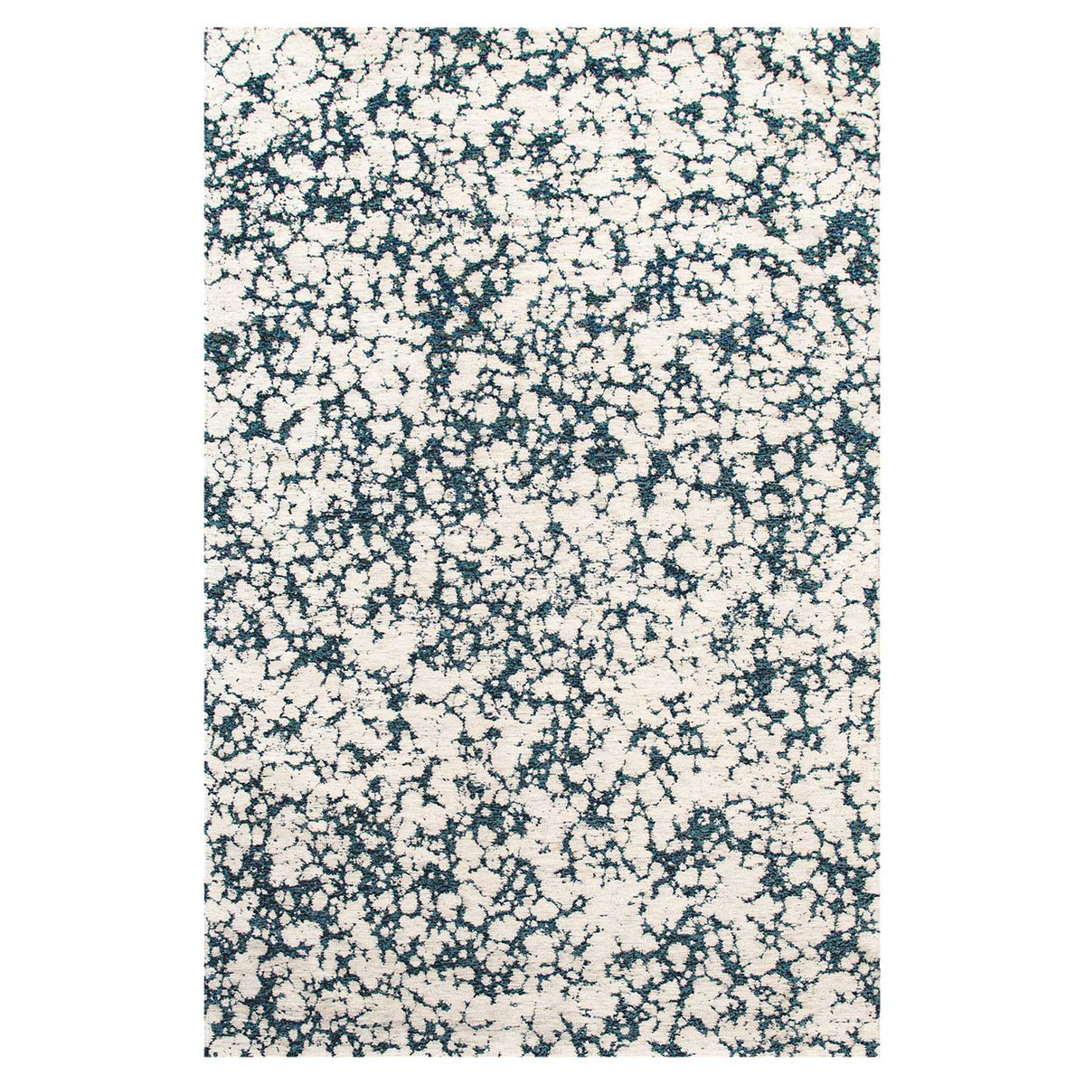 Lola&Moi vloerkleed Skipper Blue - wit - 170x240cm