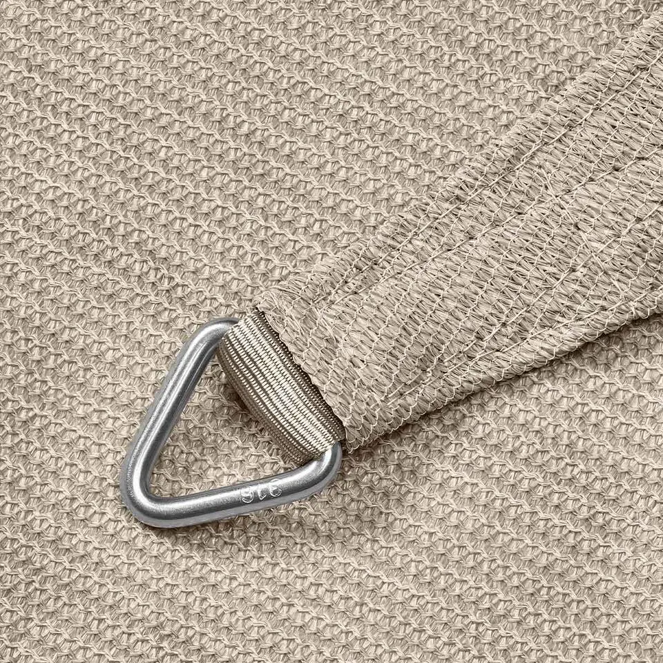 Platinum Coolfit schaduwdoek vierkant 5x5m greige