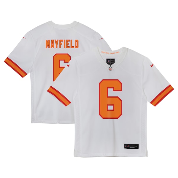 Baker Mayfield '76 Tampa Bay Buccaneers Toddler  Game Jersey - White