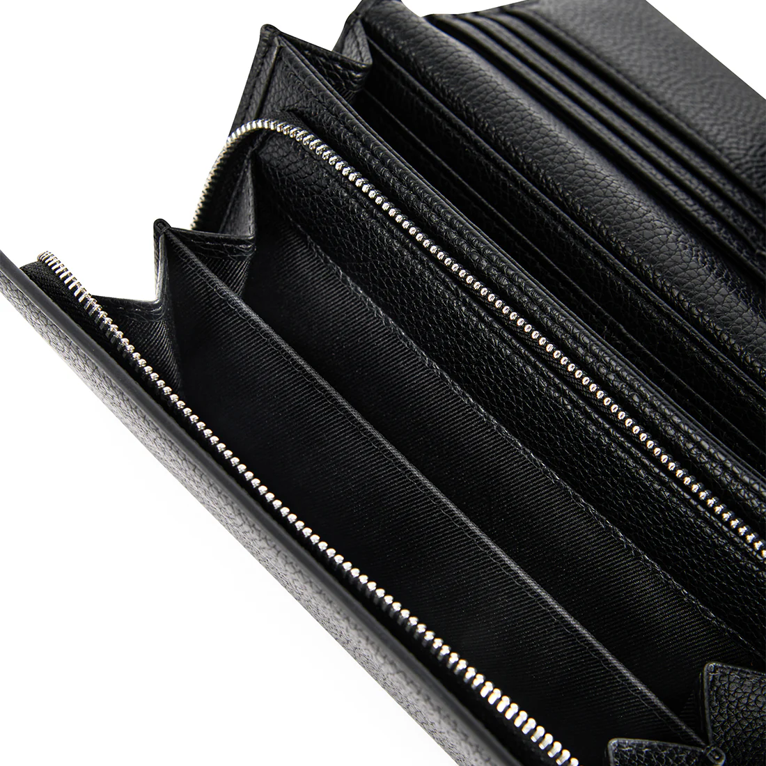 The Alondra – Black Vegan Leather Wallet