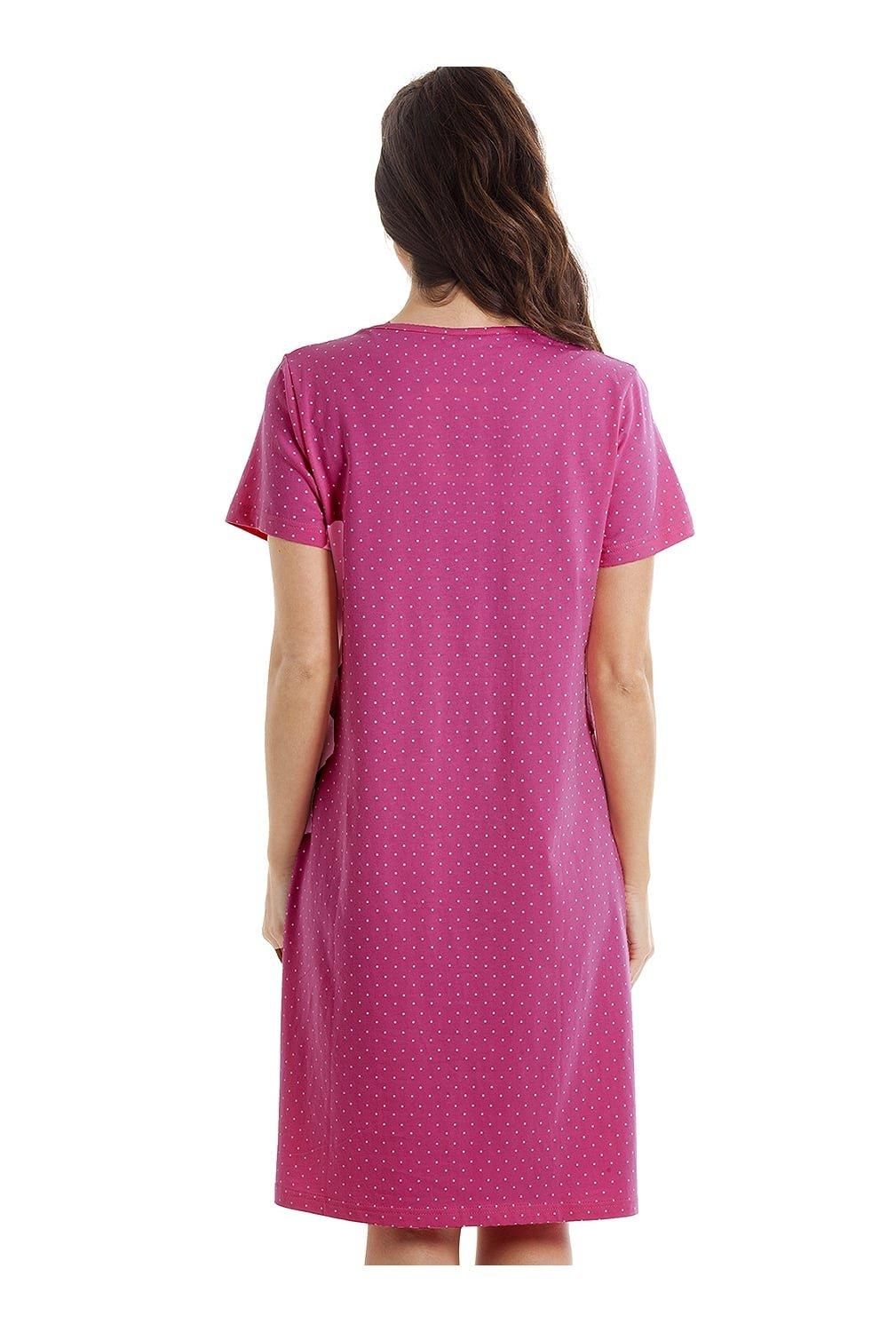 Camille Cupcake Motif Cotton Summer Nightshirt