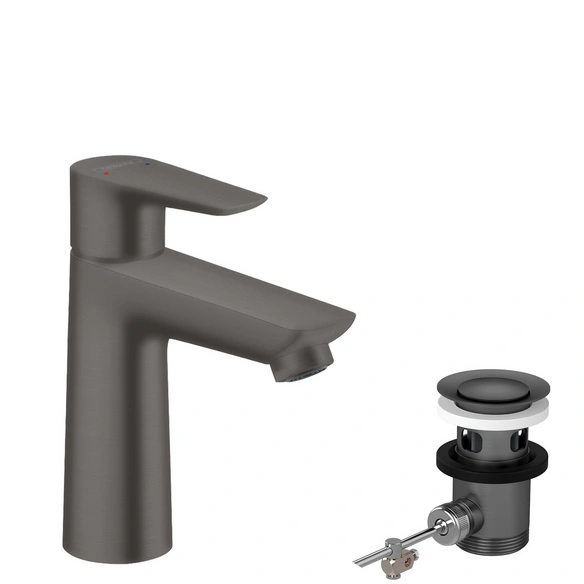 Waschtisch-Einhebelmischer »Talis E«, WTM 110, HxT: 104x112 mm, gebürstet