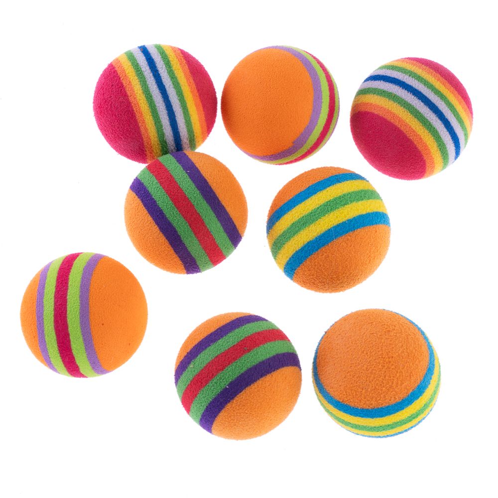 zooplus Basics Foam Ball Set for Cats