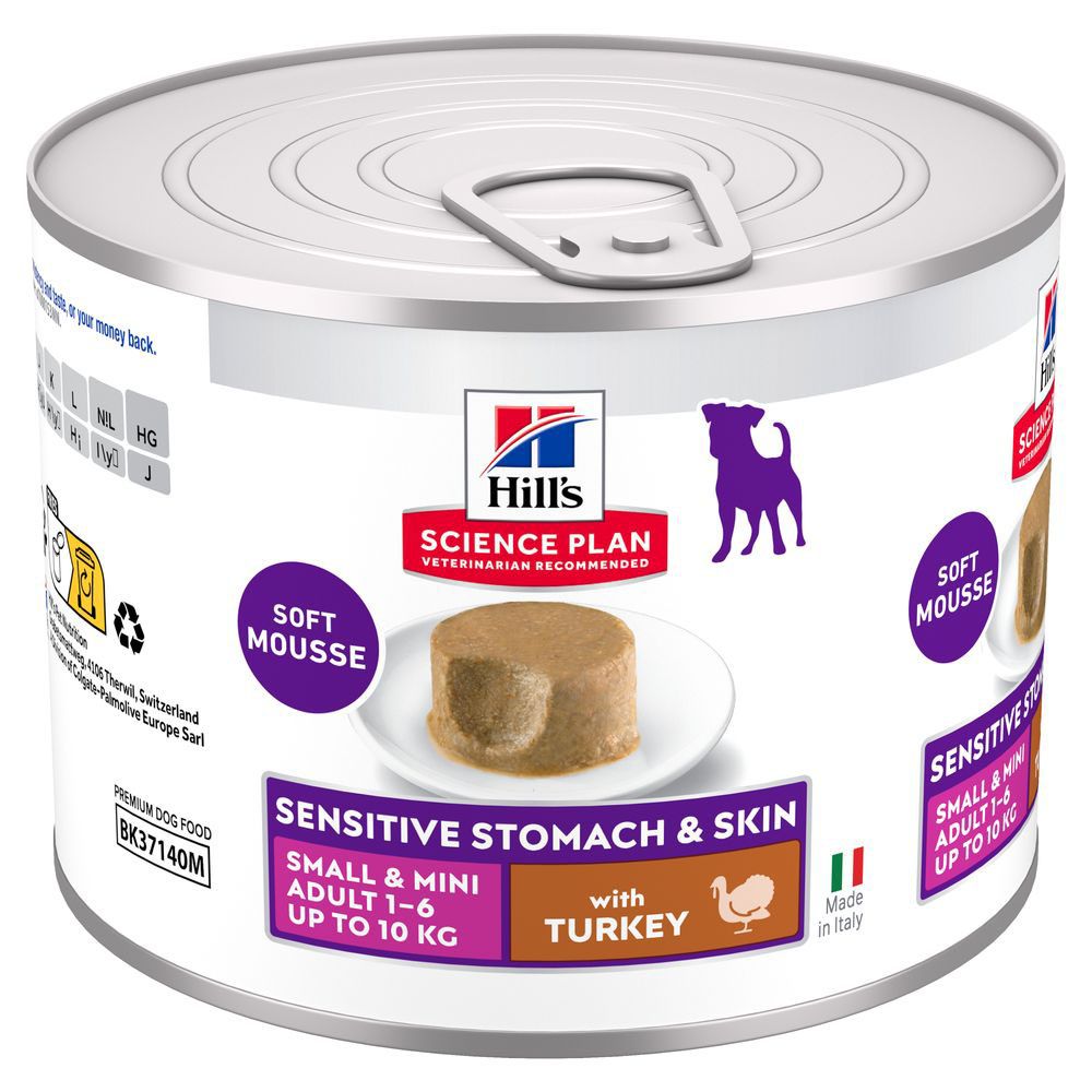 Hill's Science Plan Sensitive Stomach & Skin Small & Mini Mousse