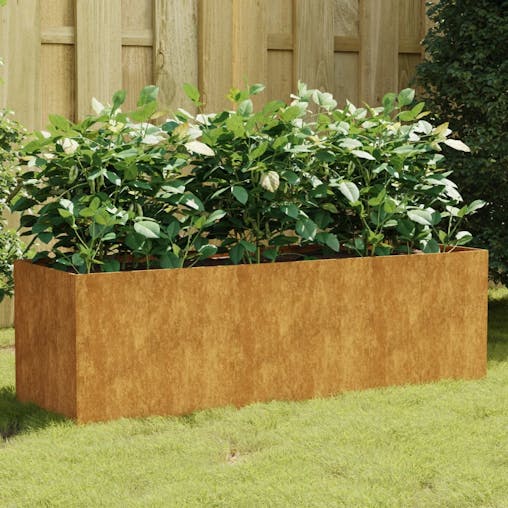 NNEVL Garden Raised Bed 120x40x40 cm Corten Steel