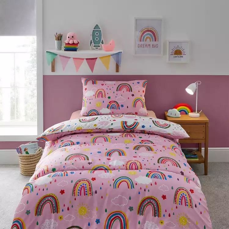 Silentnight Healthy Growth Rainbow Coverless Duvet - Single