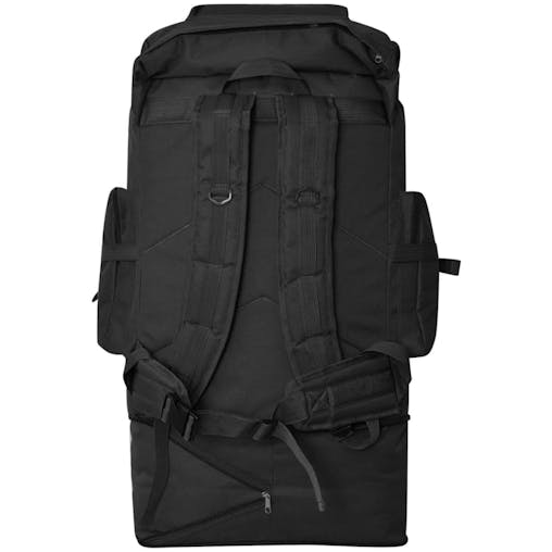 NNEVL Army-Style Backpack XXL 100 L Black