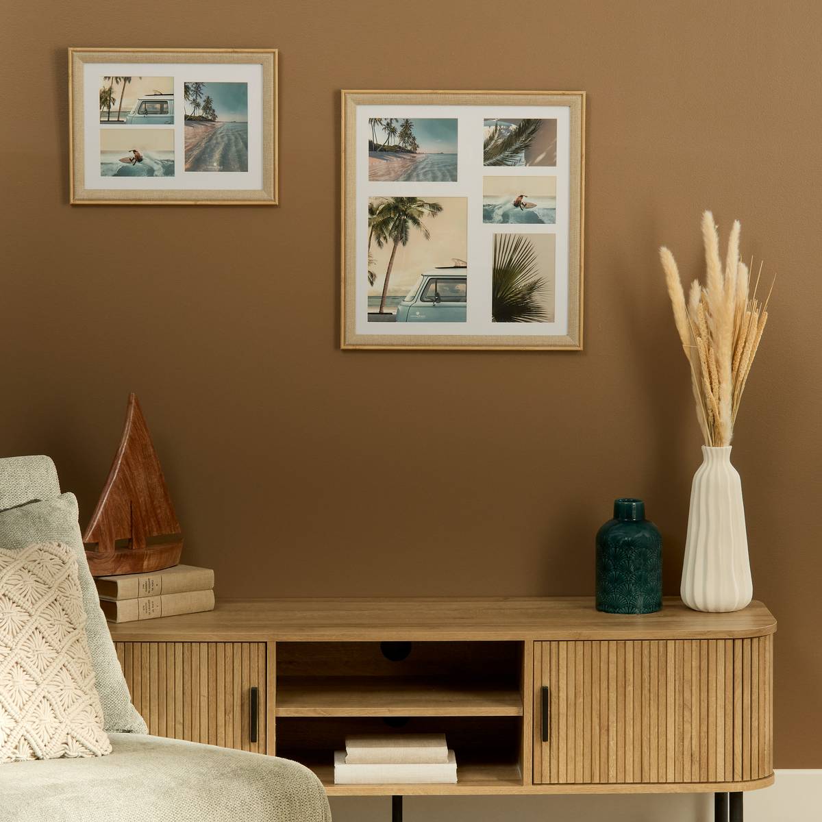 Memo Board "Zera" Beige, 35x25 cm
