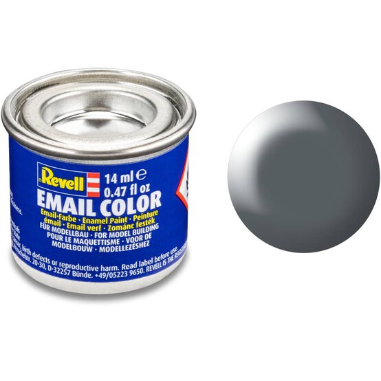 Revell Dark Grey Silk Enamel Paint 14ml (78)