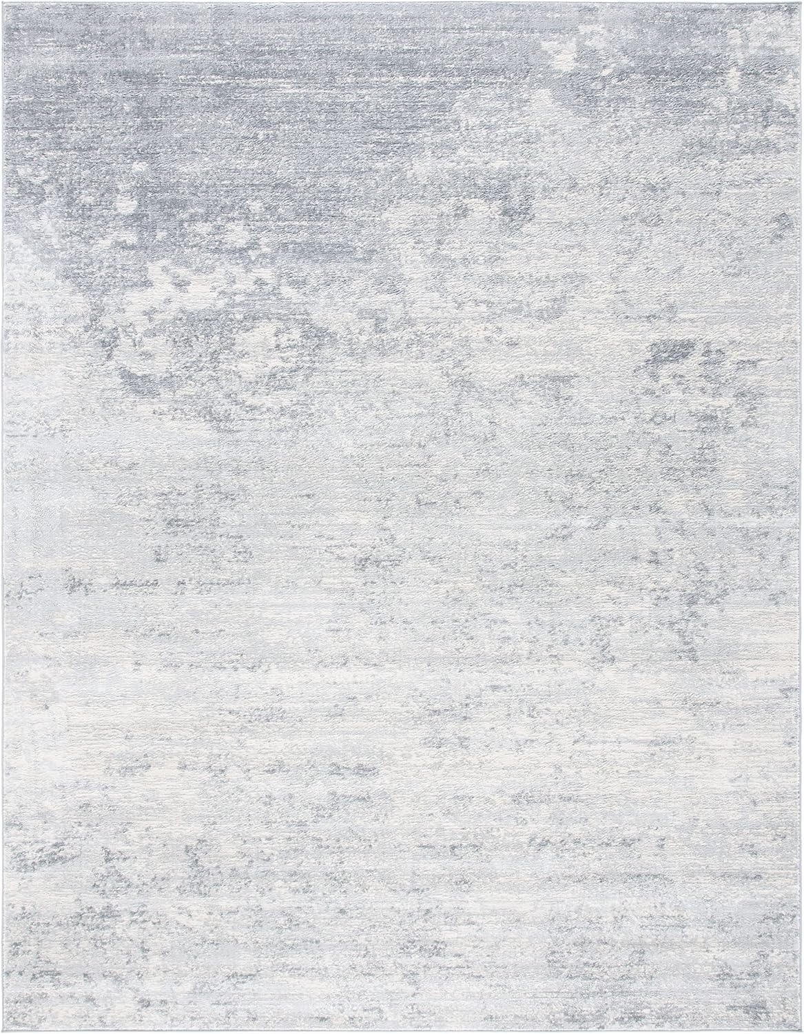 SAFAVIEH Brentwood Collection Area Rug - 9' x 12', Ivory & Grey, Modern Abstract Design, Non-Shedding & Easy Care, Ideal for High Traffic Areas in Living Room, Bedroom (BNT822A)